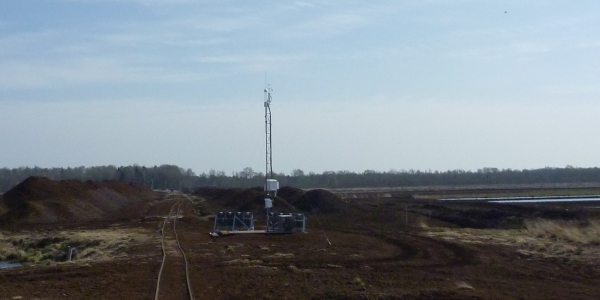 Foto: UHH, Institut für Bodenkunde, Peter Schreiber Measurements in the Himmelmoor
